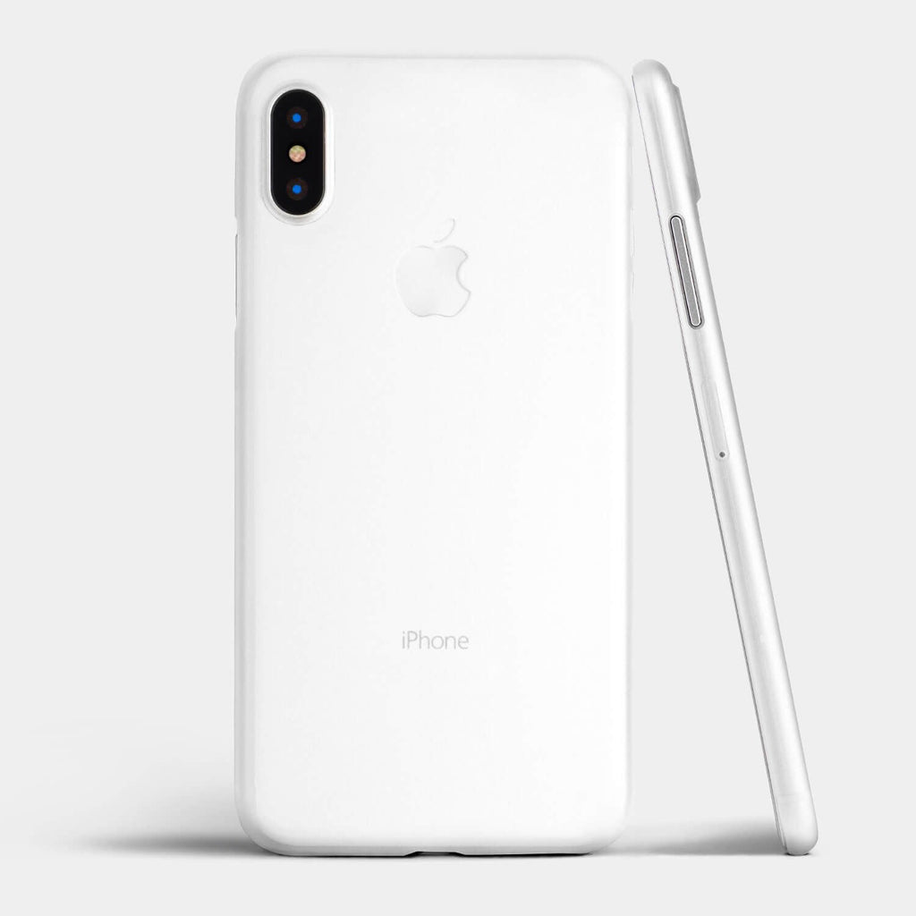 Frosted Clear Ultra Thin case for Apple iPhone X